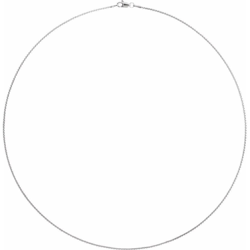 Silver Wheat Chain | Custom Beautiful Meaningful Jewelry - ilMio Jewelry