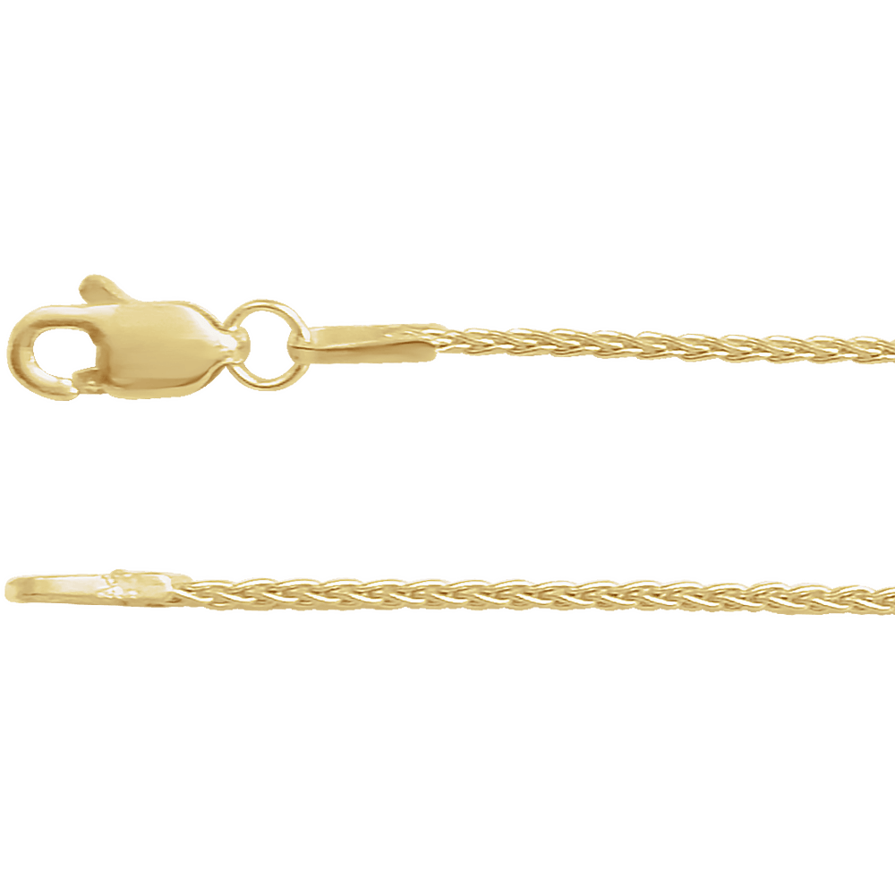 Gold Wheat Chain | Custom Beautiful Meaningful Jewelry - ilMio Jewelry